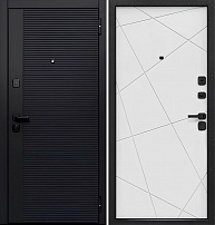 КВАРТИРНАЯ ДВЕРЬ ЧЕРНЫЙ КВАРЦ NEW 7,5см
